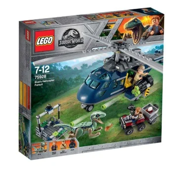 Lego set Jurassic world blue-3